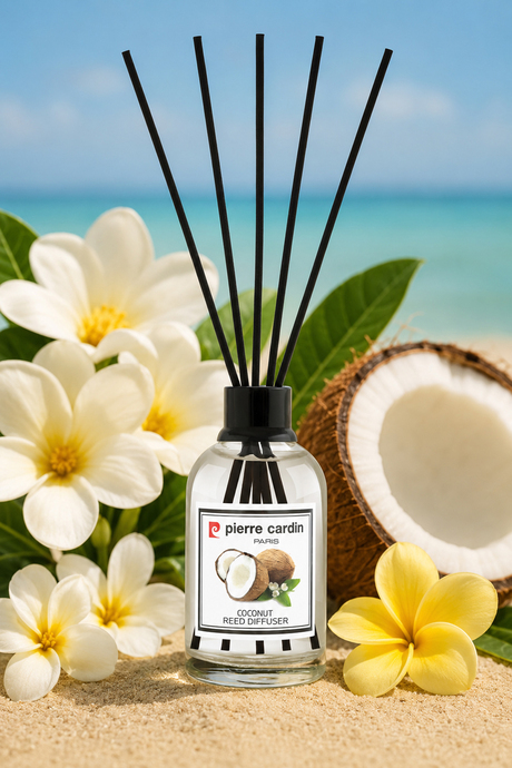 Pierre Cardin Reed Diffuser 110 ml - Coconut -  Hindistan Cevizi Oda Kokusu