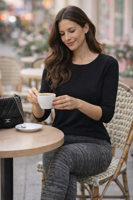 Miorre Seamless Bayan Desenli Tayt