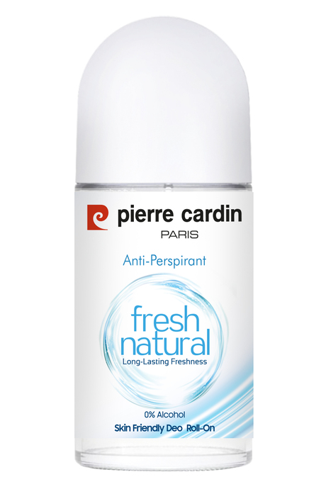 Pierre Cardin Roll-on Kadın Deodorant Ter Kokusu Önleyici Leke Bırakmayan 48 Saat Anti-perspirant Koruma – Fresh Natural Doğal Tazelik 50 ml