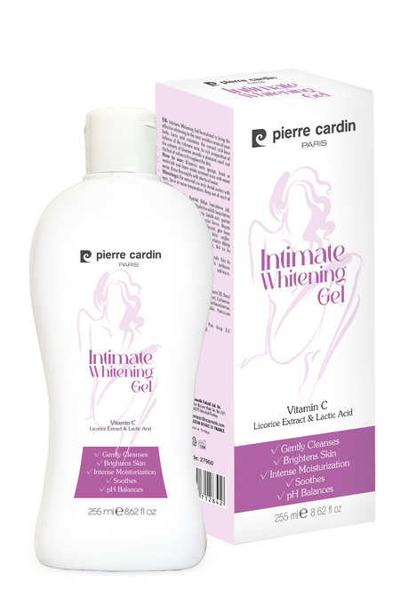 Pierre Cardin Intimate Whitening Gel with Licorice Extract-Meyan Kökü Özlü Beyazlatıcı Genital Bölge Temizleme Jeli-255 ml
