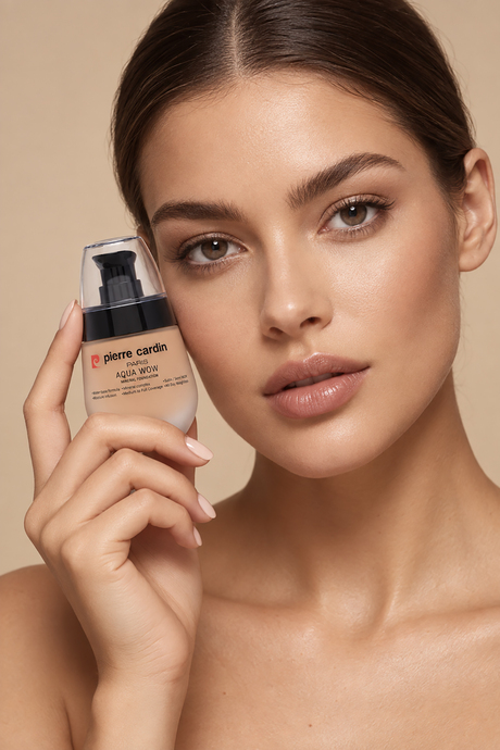 Pierre Cardin Aqua Wow Mineralli Su Bazlı Fondöten Tan Skin with Beige Warm