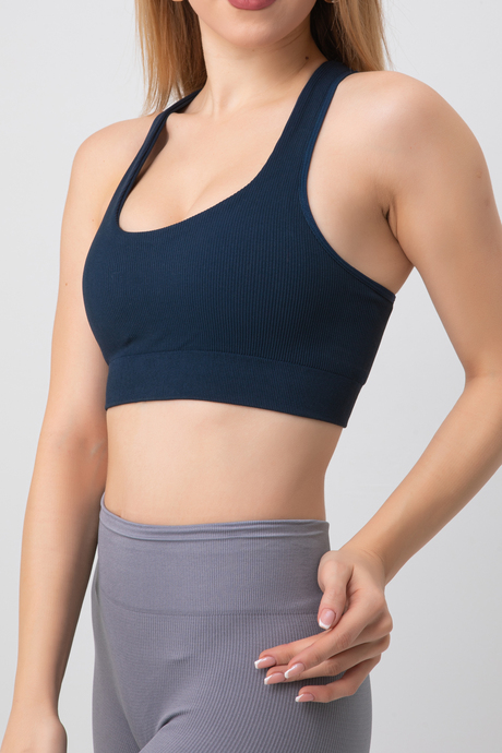 DoReMi Seamless Ripli Pedli Spor Sütyen