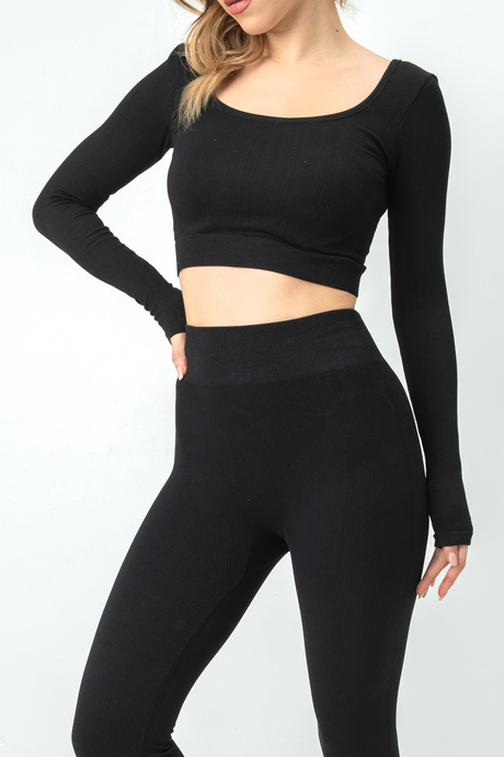 DoReMi Seamless Straplez Uzun Kollu Fitilli Büstiyer