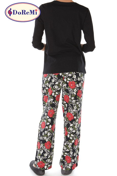 Doremi Flower Garden 3'lü Pijama Takım