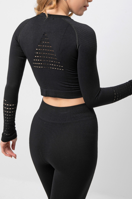 DoReMi Seamless Uzun Kollu Spor Tişört