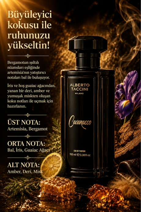 Alberto Taccini CAVANACCO Erkek Parfümü - 100 ml