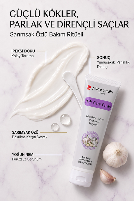 Pierre Cardin Sarımsak Özlü Saç Bakım Kremi 150 ml