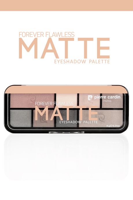 Pierre Cardin Forever Flawless Matte Eyeshadow Palette - Far Paleti (8'li) 