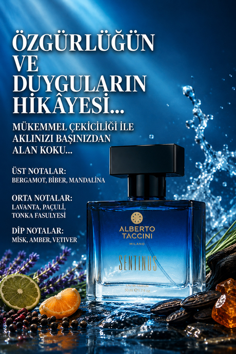Alberto Taccini Sentinus Erkek Parfümü 50 ml