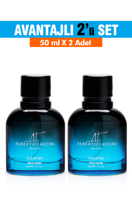 2'Li Set Alberto Taccini Kolapsia Erkek Parfüm 50 ml