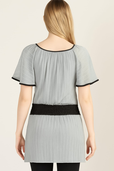 DoReMi Şifon Tül Kısa Elbise