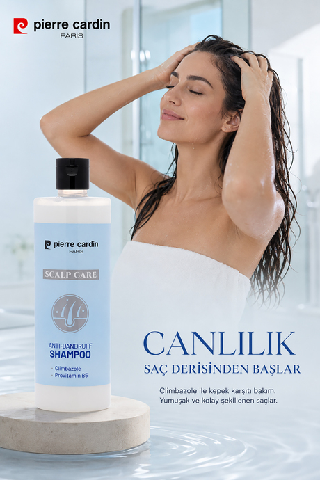 Pierre Cardin  Anti-Dandruff Shampoo - Kepek Önleyici Şampuan 400 ml