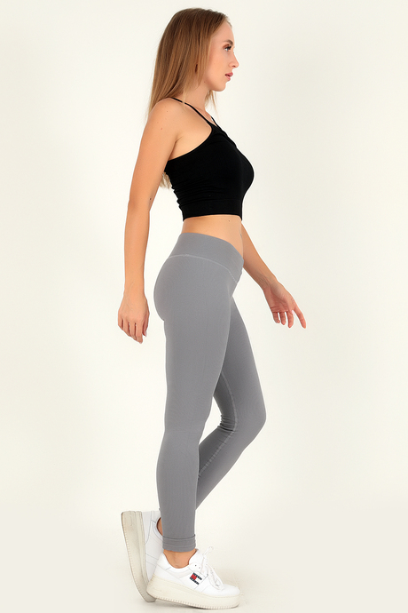DoReMi Seamless Normal Bel Ripli Spor Tayt