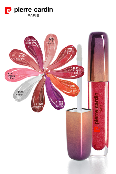 Pierre Cardin Shimmering Lipgloss Sedefli Parlak Likit Ruj Rosy Red 5ml