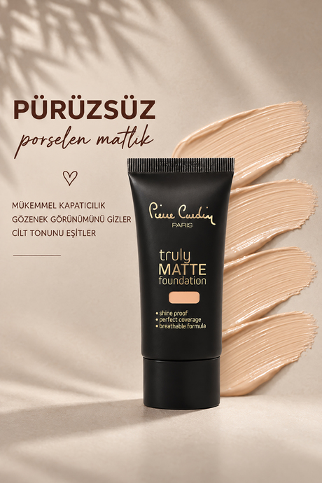 Pierre Cardin Truly Matte Foundation - Neutral Beige