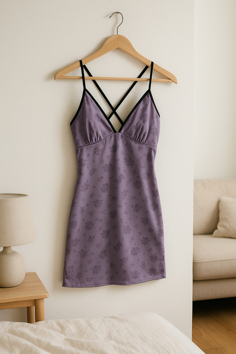 Miorre Sırt Dekolteli Gecelik