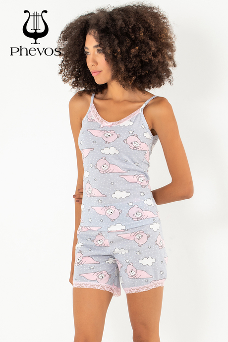 Phevos Şortlu Pijama Takımı