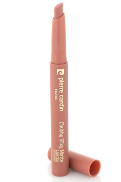 Pierre Cardin Chubby Silky Matte Lipstick –  Waterproof- Suya Dayanıklı Soft Mat Kalem-Ruj-Soft Beige-615