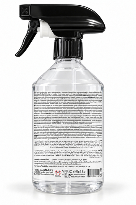 Pierre Cardin Room & Laundry Scent Spray Lavender 500 ml - Rahatlatıcı Lavanta Oda ve Çamaşır Kokusu Spreyi