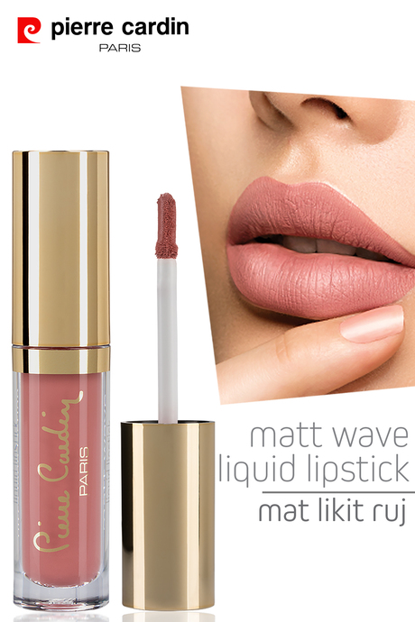 Pierre Cardin Matt Wave Liquid Lipstick – Mat Likit Ruj - Raspberry