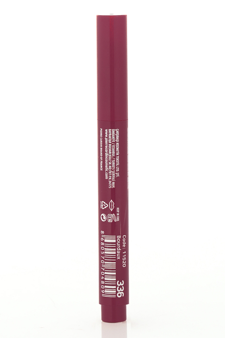 Pierre Cardin Chubby Dewy Glowy Lipstick - Parlak Bitişli Nemlendirici Kalem Ruj - Bourdaux-336