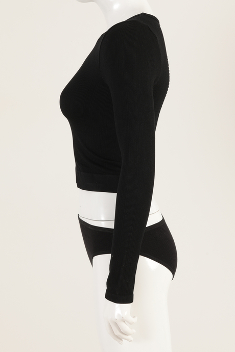 DoReMi Sırtı Fileli Uzun Kollu Tişört