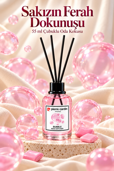 Pierre Cardin Reed Diffuser 55 ml- Bubble - Oda Kokusu