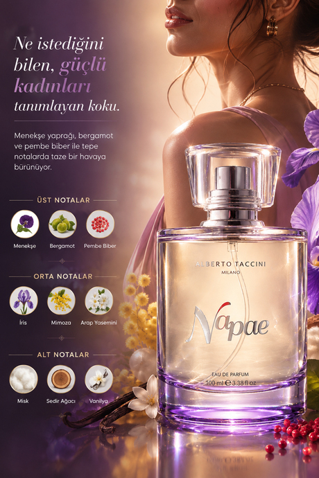 Alberto Taccini NAPAE Kadın Parfümü - 100 ml