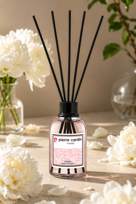 Pierre Cardin Reed Diffuser 110 ml - POWDER (PUDRA)- Oda Kokusu