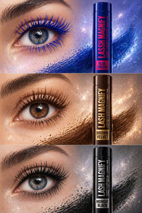 Pierre Cardin Lash Magnify Volume Mascara - BLUE DREAM- 6 ml