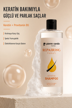 Pierre Cardin Keratin Shampoo - Keratin Şampuanı 400 ml