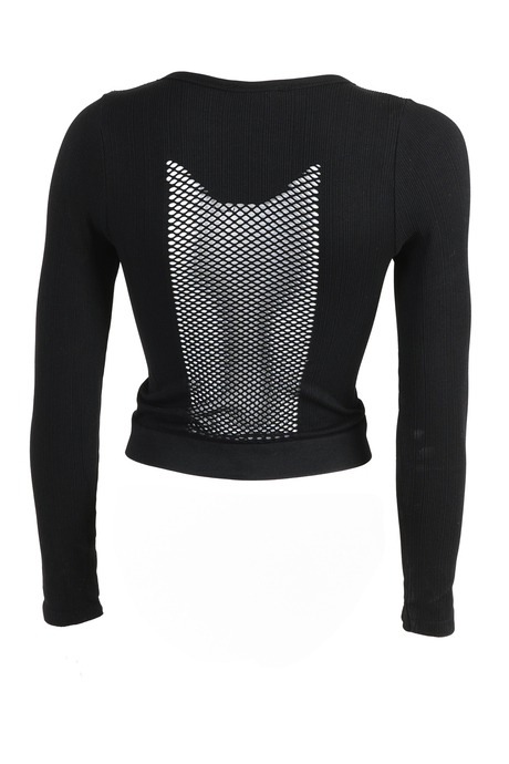 DoReMi Sırtı Fileli Uzun Kollu Tişört