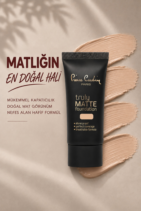 Pierre Cardin Truly Matte Foundation True Nude