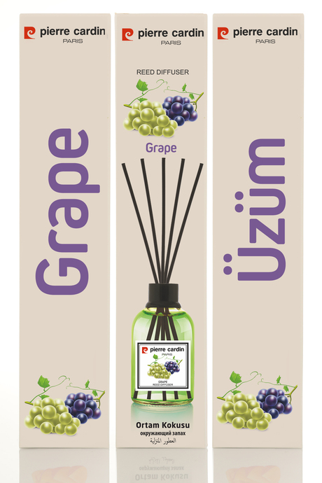 Pierre Cardin Reed Diffuser 110 ml – Grape – Üzüm Oda Kokusu