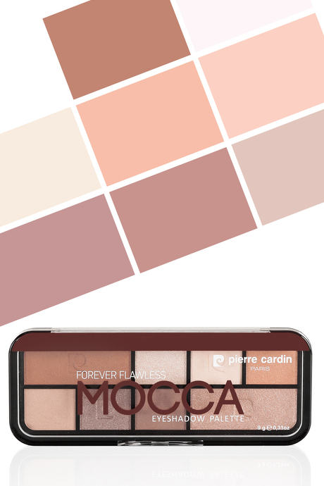 Pierre Cardin Forever Flawless Mocca Eyeshadow Palette - Far Paleti (8'li) 