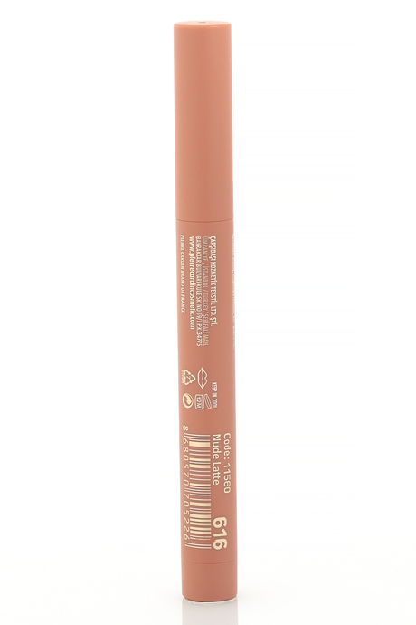Pierre Cardin Chubby Silky Matte Lipstick –  Waterproof- Suya Dayanıklı Soft Mat Kalem-Ruj-Nude Latte-616
