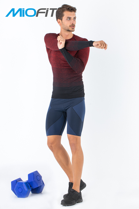 MioFit Erkek Active Dikişsiz Uzun Kollu Spor Tişört