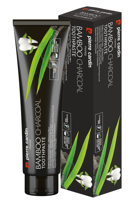 Pierre Cardin Toothpaste with Bamboo Charcoal Powder - Bambu Kömür Tozu içeren Diş Macunu - 75 ml