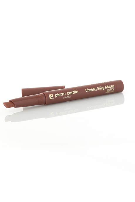 Pierre Cardin Chubby Silky Matte Lipstick –  Waterproof- Suya Dayanıklı Soft Mat Kalem-Ruj-Suede-613