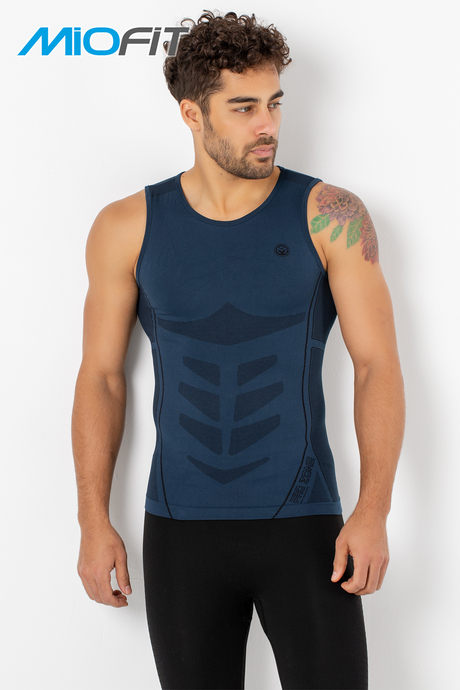 MioFit Erkek Breathable Mesh Dikişsiz Spor Atlet