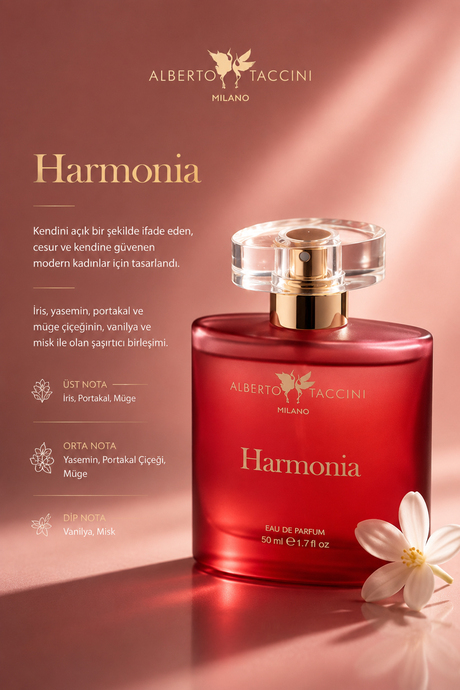 Alberto Taccini Harmonia Kadın Parfümü  50 ml