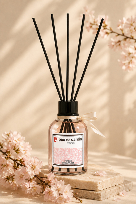 Pierre Cardin Reed Diffuser 110 ml - POWDER (PUDRA)- Oda Kokusu