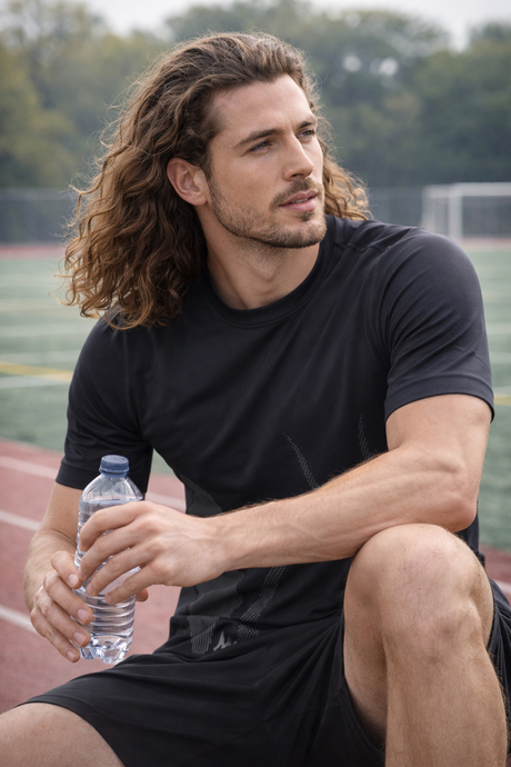 MioFit Erkek Active Wear Kısa Kollu Fonksiyonel Spor Tişört