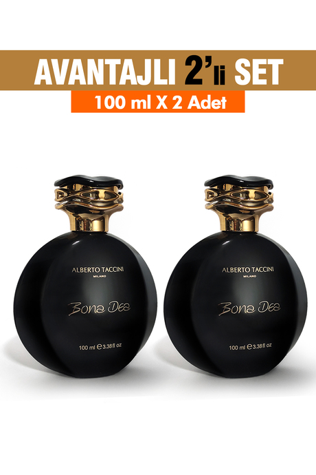 2'Li Set Alberto Taccini Bona Dea Kadın Parfümü - 100 ml