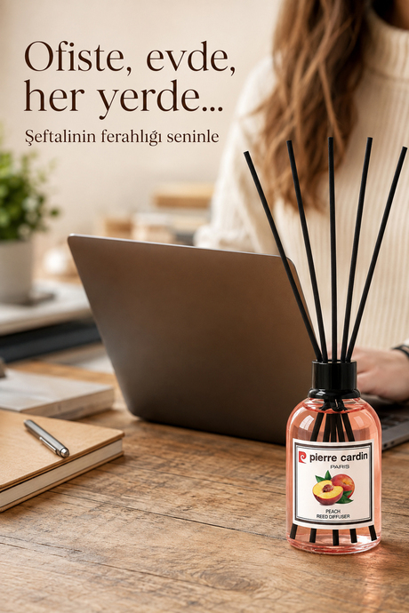 Pierre Cardin Reed Diffuser 110 ml - Peach - Şeftali Oda Kokusu