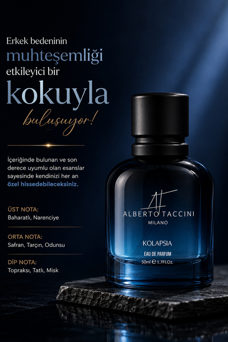 Alberto Taccini Kolapsia EDP Erkek Parfümü 50 ML