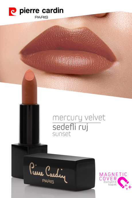 Pierre Cardin Mercury Velvet Lipstick - Sunset -164