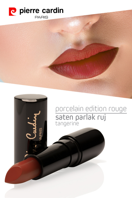 Pierre Cardin Porcelain Edition Lipstick  - Tangerine - 242