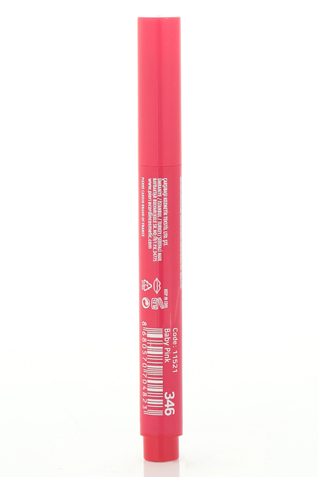 Pierre Cardin Chubby Dewy Glowy Lipstick - Parlak Bitişli Nemlendirici Kalem Ruj - Baby Pink-346
