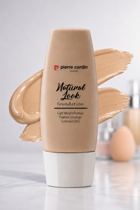Pierre Cardin Natural Look Doğal Görünüm Veren Fondöten - Beige